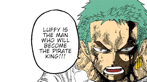 One Piece I Decided To Color One Of My Favorite Panel And This Is The