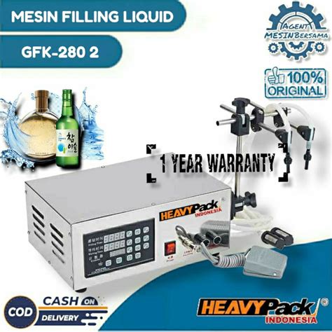 Jual Mesin Filling Liquid Gfk Mesin Pengisi Cairan Otomatis