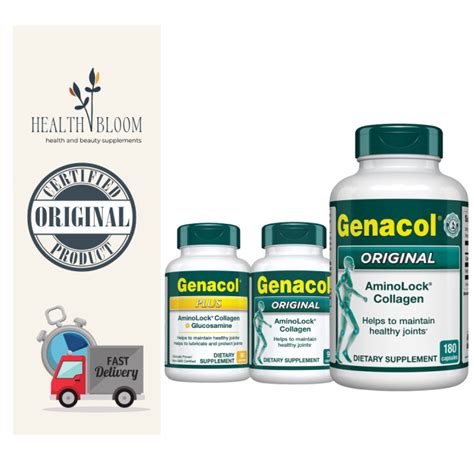 Genacol Original Joint Supplements For Men Women 180 90 Capsules