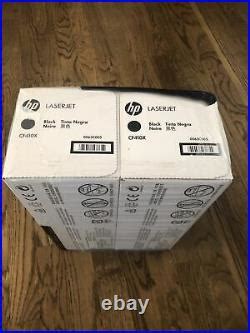 Hp X Factory Sealed Genuine Toner Cartridges Cf Xd Dual Pack Black