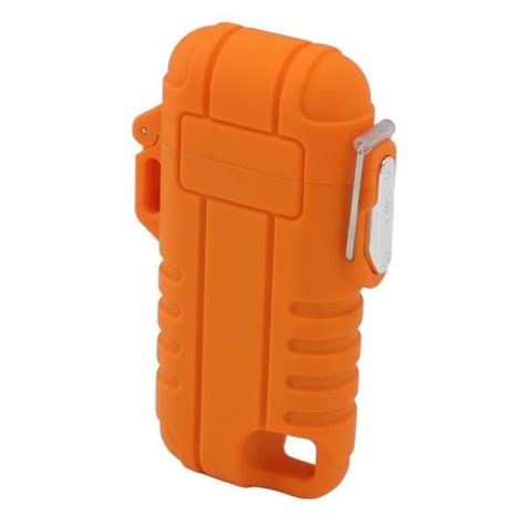 Zerone Briquet à double arc coupe vent Briquet rechargeable USB coupe