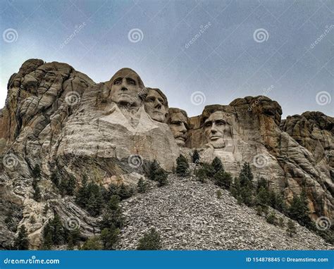 Mount Rushmore, Black Hills of South Dakota, USA Stock Image - Image of ...