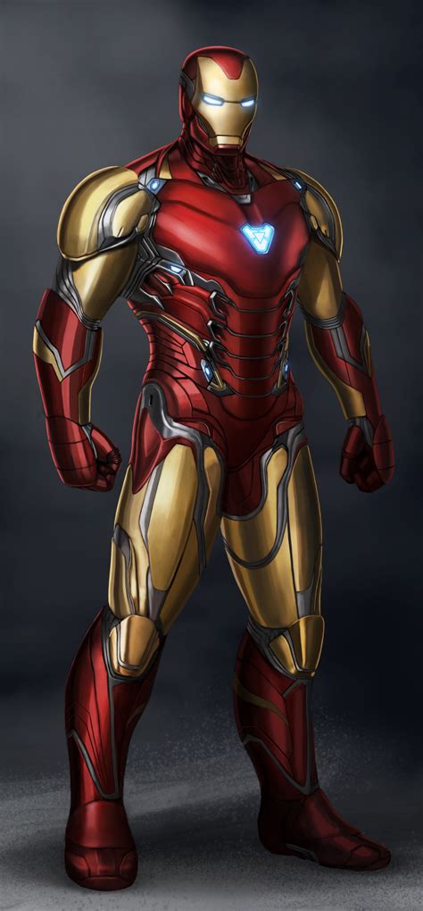 X Resolution Ironman Avengers Endgame Suit Mark X