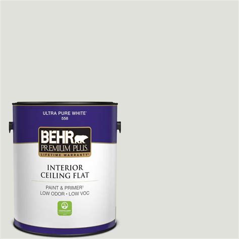 BEHR PREMIUM PLUS 1 Gal GR W06 Winds Breath Ceiling Flat Interior