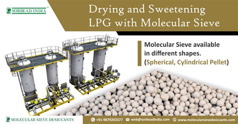 Drying And Sweetening Of LPG By Molecular Sieve Molecular Sieve