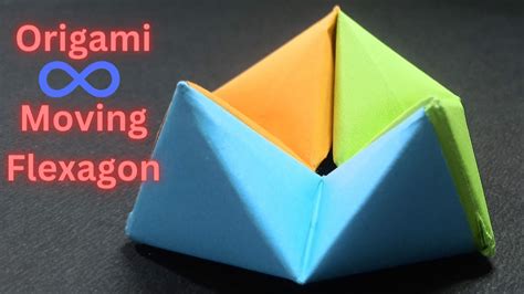 How To Make A Paper Moving Flexagon Step By Step Tutorial YouTube