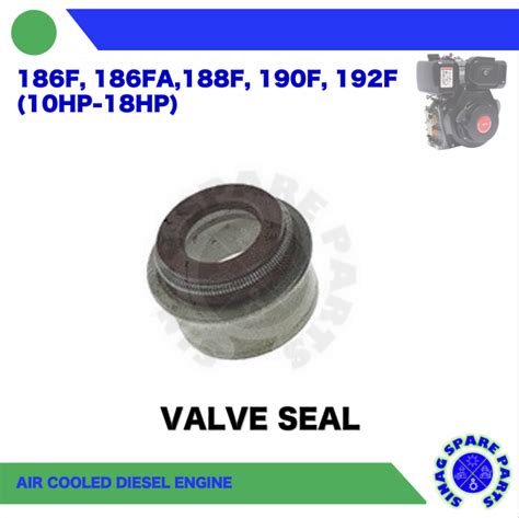 Valve Seal 186f 186fa 188f 190f 192f Air Cooled Diesel Engine Lazada Ph