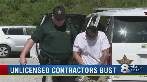 Undercover Sting Puts 25 Unlicensed Contractors Behind Bars In Pinellas