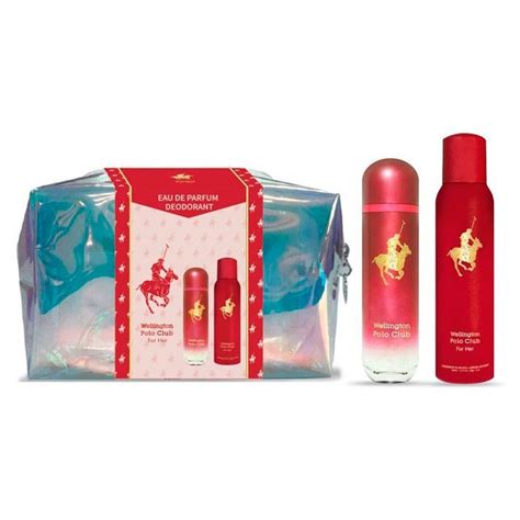 Neceser Polo Club Rojo For Woman Edp 90ml Deo