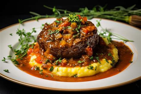 Premium AI Image Savoring Milans Best Ossobuco Bliss