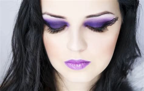 Wallpaper brunette make up close eyes for mobile and desktop section девушки resolution