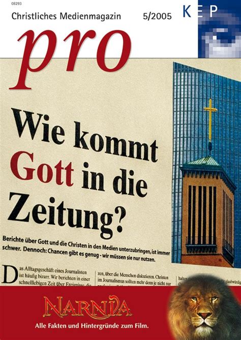 PRO 5/2005 - PRO | Das christliche Medienmagazin