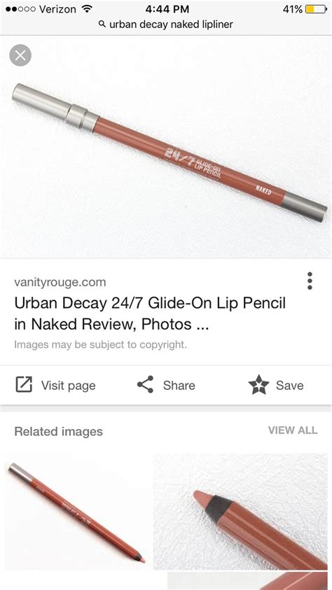 Gently Used Urban Decay Naked Lip Liner Urban Decay Naked Lip Liner Urban Decay