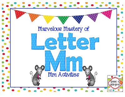 Sprinkles to Kindergarten!: Letter Mm Activities