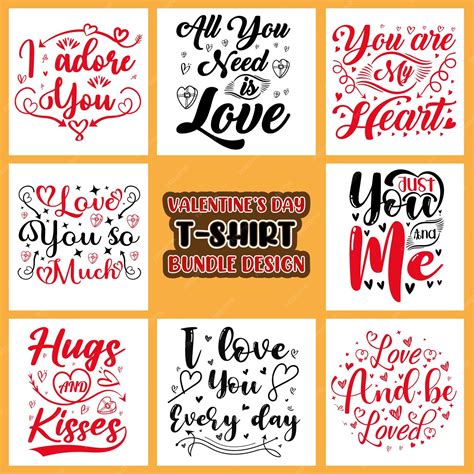 Premium Vector Vector Valentines Or Love Romantic Lettering Quotes