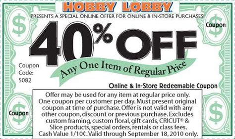 Hobby Lobby Coupon June 2024 Gert Nikaniki