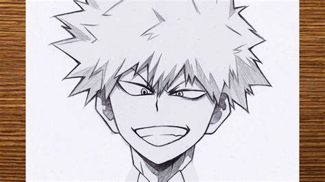 How To Draw Katsuki Bakugo Drawing Tutorial Step By Step Easy Hot Sex Picture