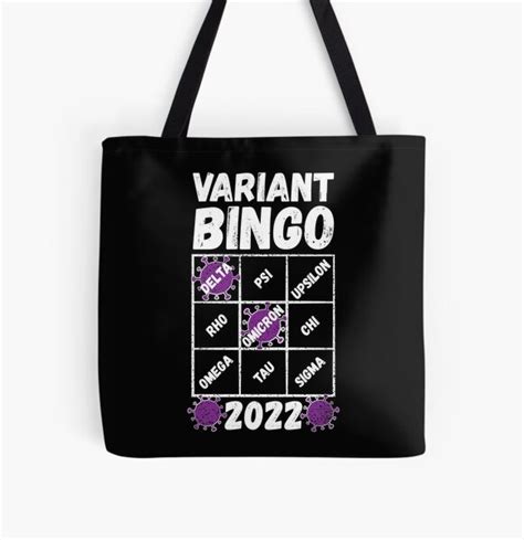 Variant Bingo 2022 A Covid 19 Variant Bingo Card With Two Variants