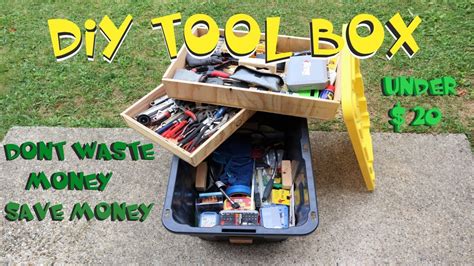 Diy Tool Box Youtube