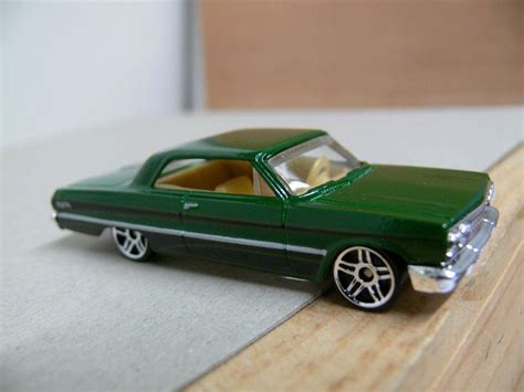 Hot Wheels ´63 Chevy Impala Dark Green 82cm Ubs Uvp S34 Kaufen Bei Hoodde