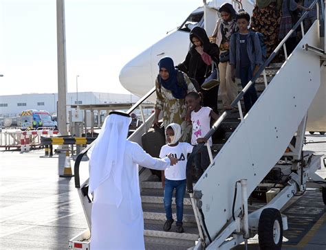 As Part Of Ongoing Humanitarian Efforts UAE Evacuates 178 People From