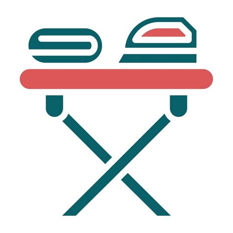 Premium Vector Ironing Board Icon Style