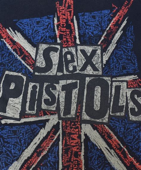 VINTAGEヴィンテージのヴィンテージ古着18 s Sex Pistols セックスピストルズ ユニオンジャック ロゴ プリントTシャツTシャツ カットソー WEAR