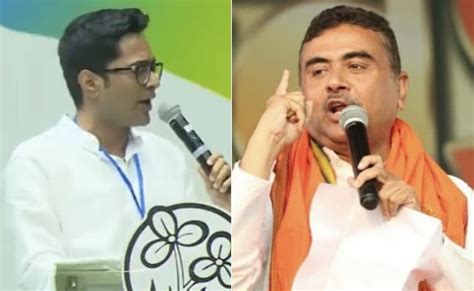 Trinamool Congress Leader Abhishek Banerjee And Bjps Suvendu Adhikari