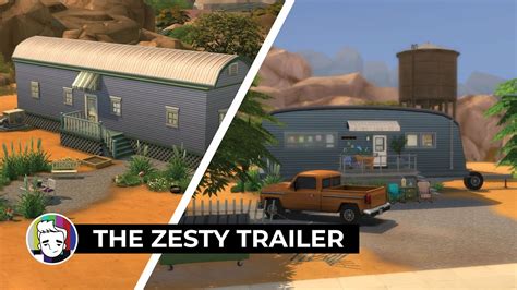 Zesty Trailer Building Johnny Zest A New House The Sims 4 Speed