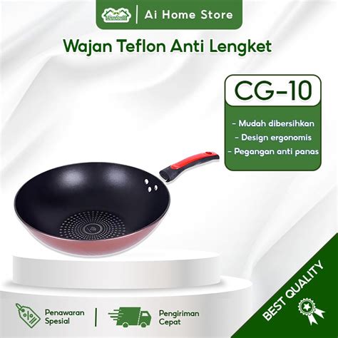 Jual Wajan Teflon Anti Lengket Ukuran 26 Cm Fry Pan 26Cm Serbaguna