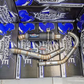 Jual Knalpot Yosingsae Full System Silincer Mm Pipa Leher Roadrace