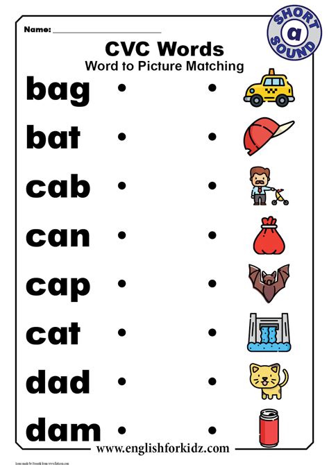 Cvc Words Worksheets Worksheets Worksheet Hero