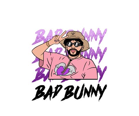 Bad Bunny Svg Bad Bunny Logo Svg El Conejo Malo Svg Bad B Inspire Uplift