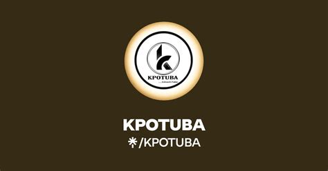 Kpotuba Twitter Instagram Facebook Linktree