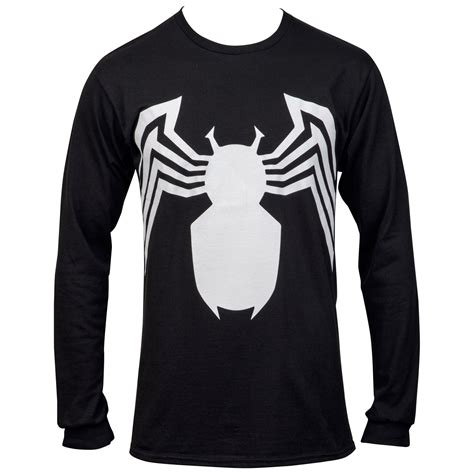 Venom Symbol Long Sleeve T Shirt