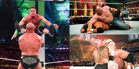 John Cena Vs Edge Vs Triple H