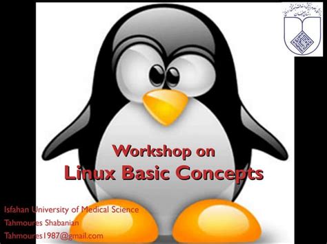 Linux Concept Workshop Ppt