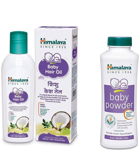 Himalaya Herbal Baby Hair Oil 200ml And Herbal Baby Powder 200g Price