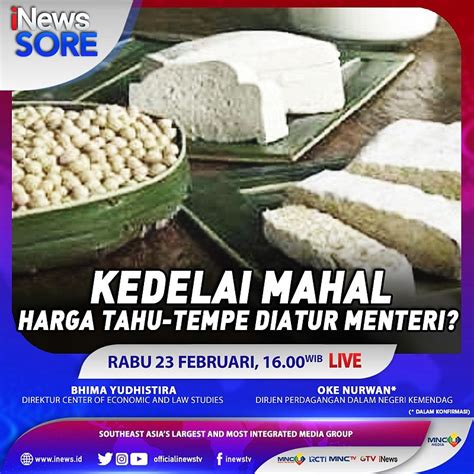 Kedelai Mahal Harga Tahu Tempe Diatur Menteri Selengkapnya Hanya Di