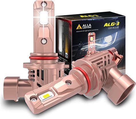 Alla Lighting Extreme Super Bright 9005 Hb3 Led Headlights Bulbs 6000k~6500k Xenon White 11