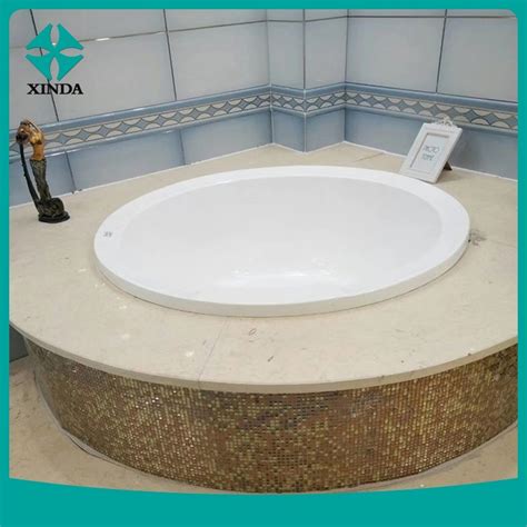 5 Person Garden Design Jaccuzi Air Bubble Jets Acrylic Massage Bathtub Jakuzi Outdoor Spa Pool