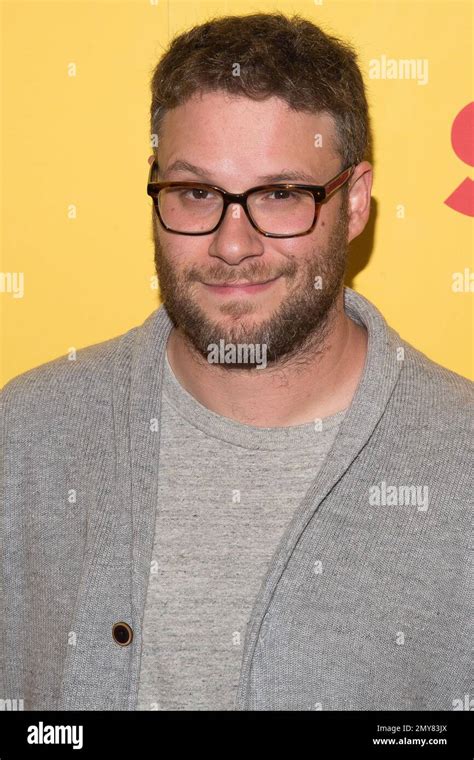 Seth Rogen attends a screening of the animated film "Sausage Party" at ...