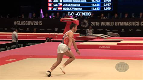 Angelov Martin Bul 2015 Artistic Worlds Qualifications Floor Exercise Youtube