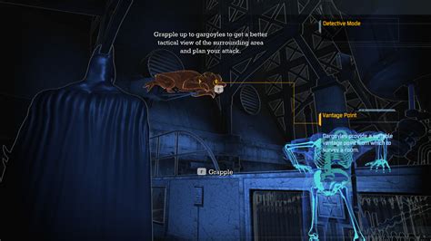 Detective Mode Batman Arkham Asylum Interface In Game