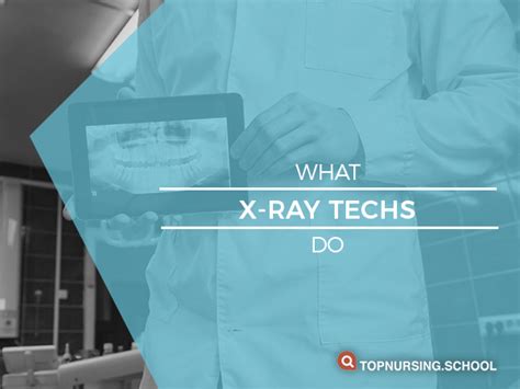 What Does A Radiologic Technician Do Becoming A Radiologic Tech