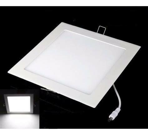 Plafons W Embutir Quadrado X Cms Branco Frio Led Frete Gr Tis