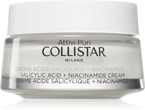 Collistar Attivi Puri Salicylic Acid Niacinamide Crema Lenitiva Con