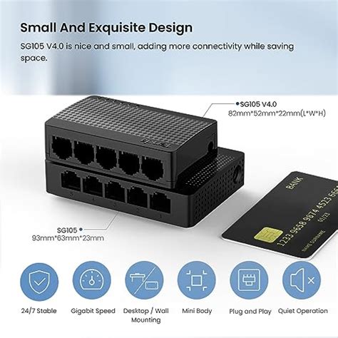 Tenda Sg Port Gigabit Switch Unmanaged Home Network Switch Hub