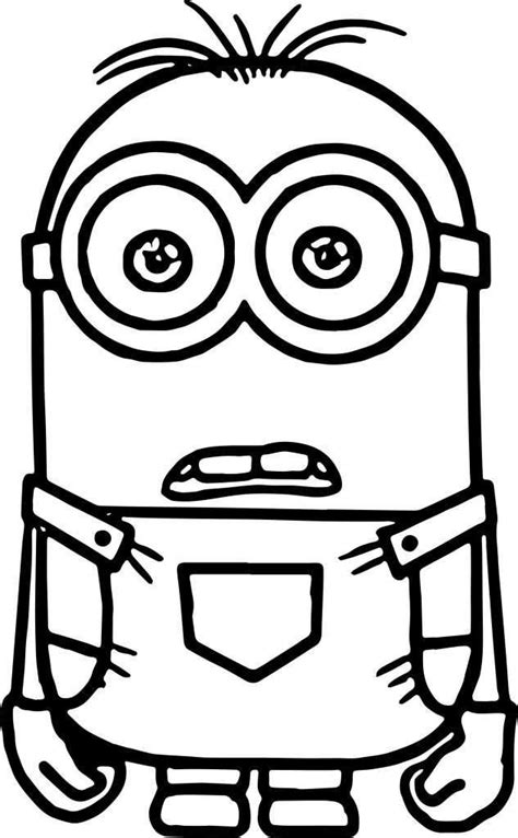 desenhos para colorir minions | Minion coloring pages, Minions coloring pages, Easy coloring pages