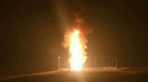 Us Launches Unarmed Icbm From California In Test Fox News